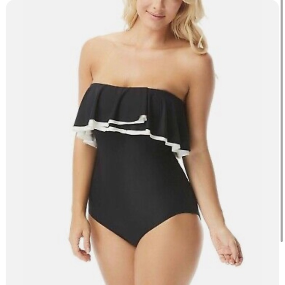 Adorable SLIMMING SHAPEWEAR Swimsuit. Slimming size 16 - like new - Picture 1 of 3